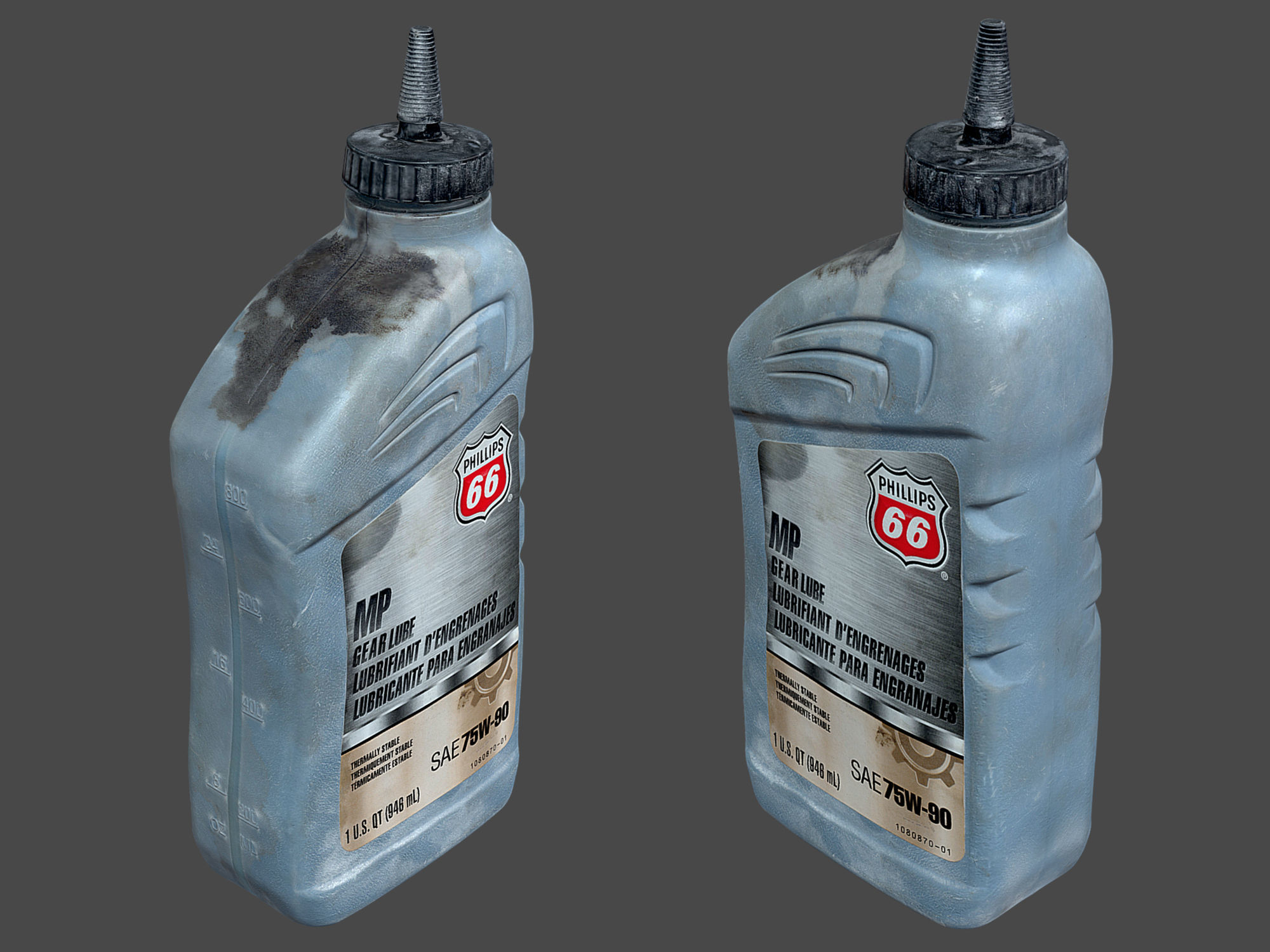 Transmission Fluid Bottle 3D model_4