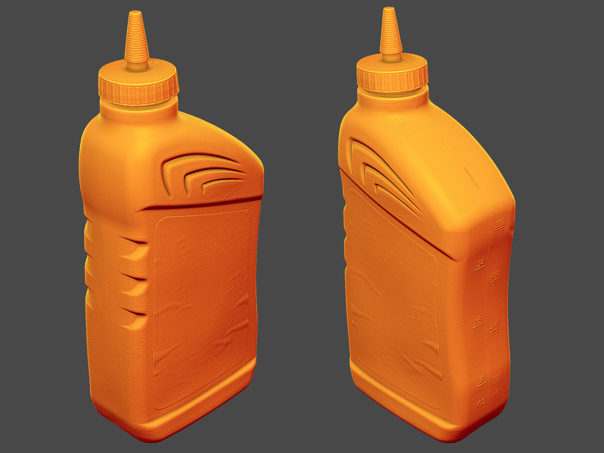 Transmission Fluid Bottle 3D model_7