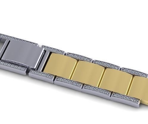 262 Bracelet link 3D print model