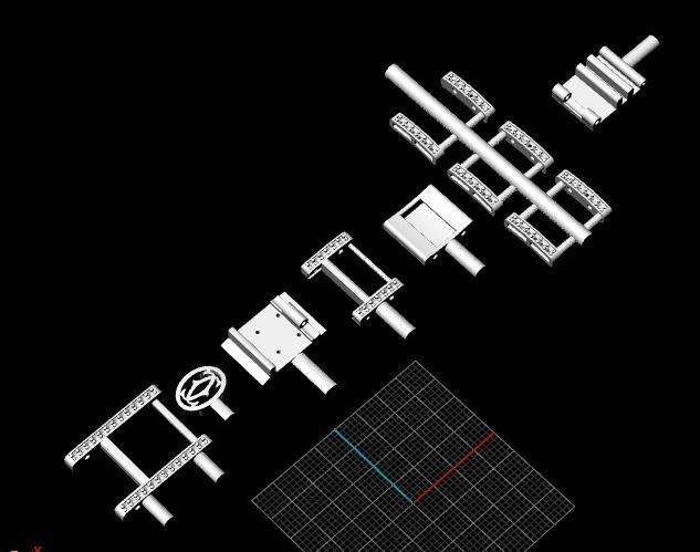 262 Bracelet link 3D print model_6