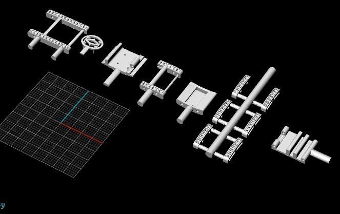 262 Bracelet link 3D print model_5