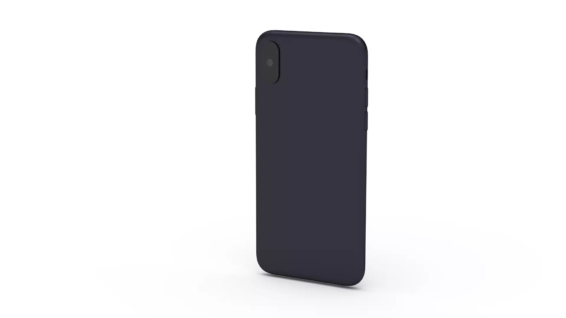 Iphone X real size 3D model