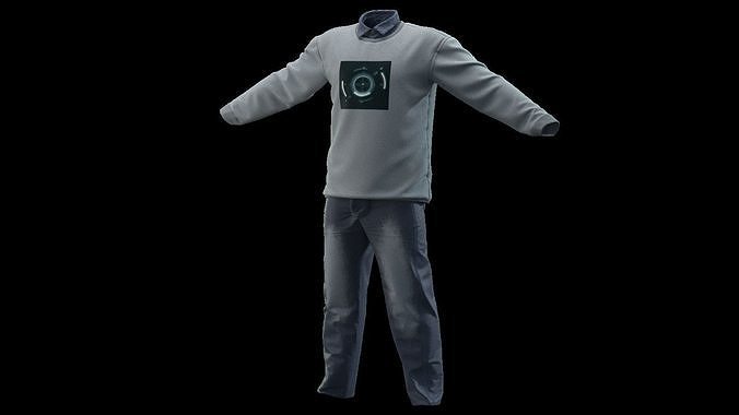 MALE SET daz avatar 3D model