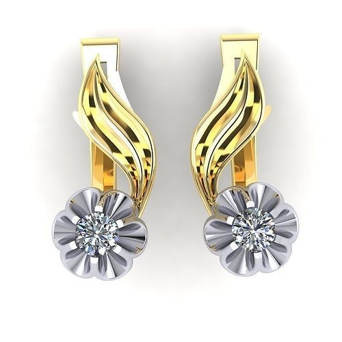 215 Beautiful Earrings 3D print model