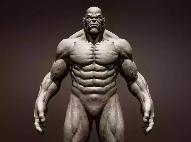 Orc character body