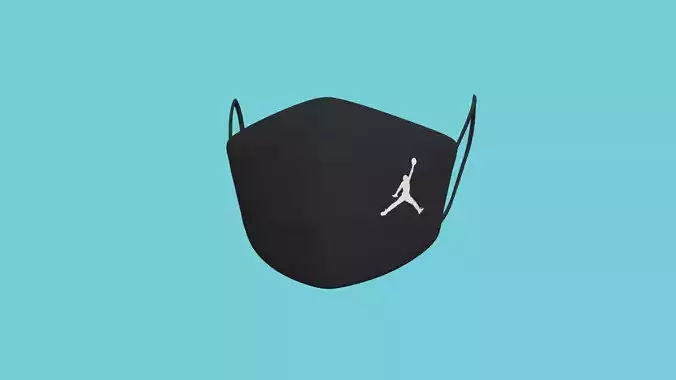 Jordan Logo Covid Mask CGI - Character Fashion Design