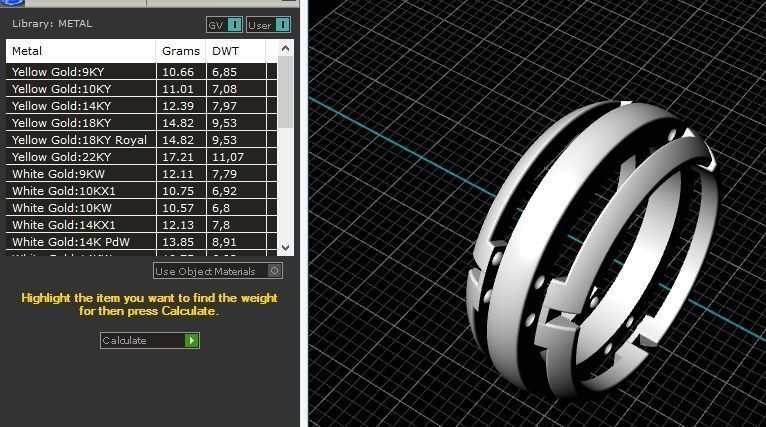 158 Man ring 3D print model_6