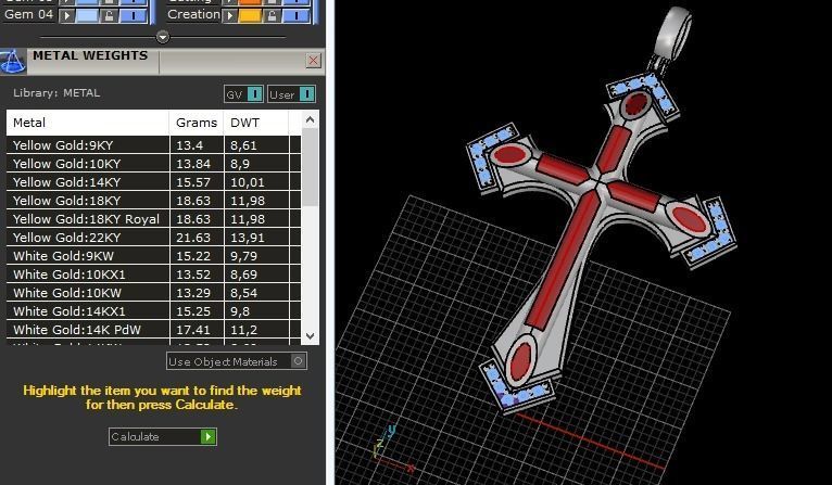 143 Cross 3D print model_5