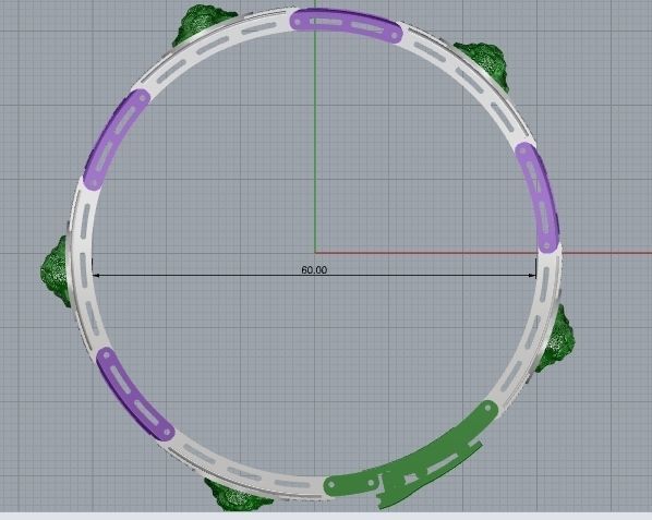 136 Men bracelets 3D print model_8