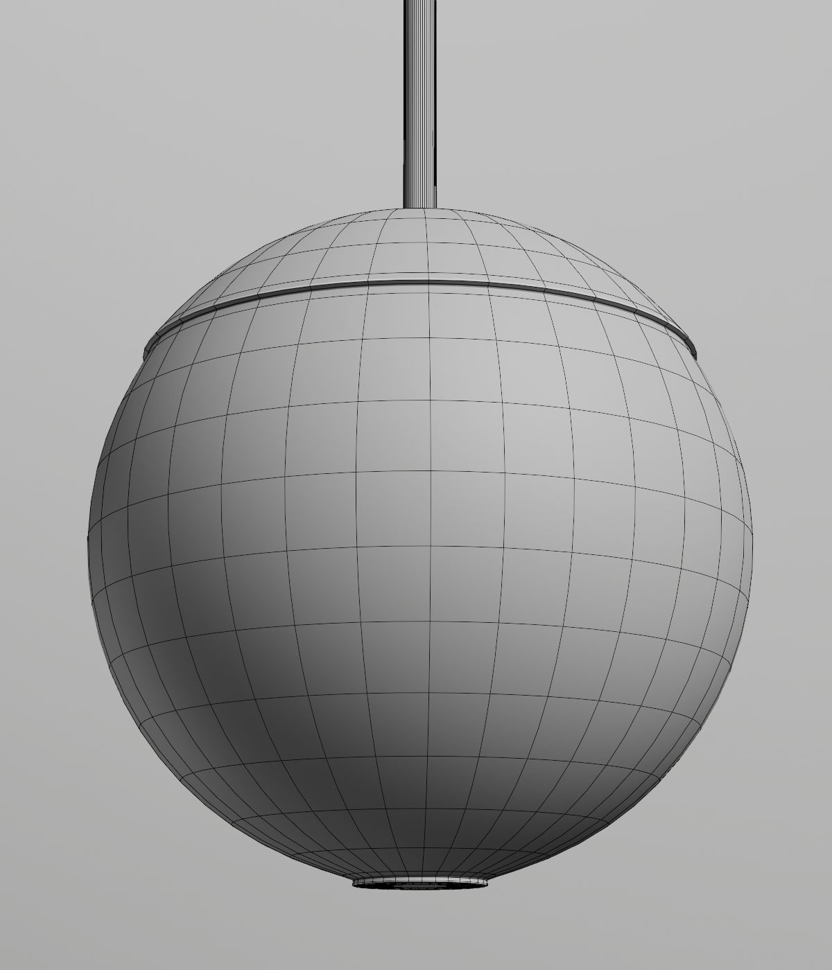 Ultra modern lamp 3D model_2