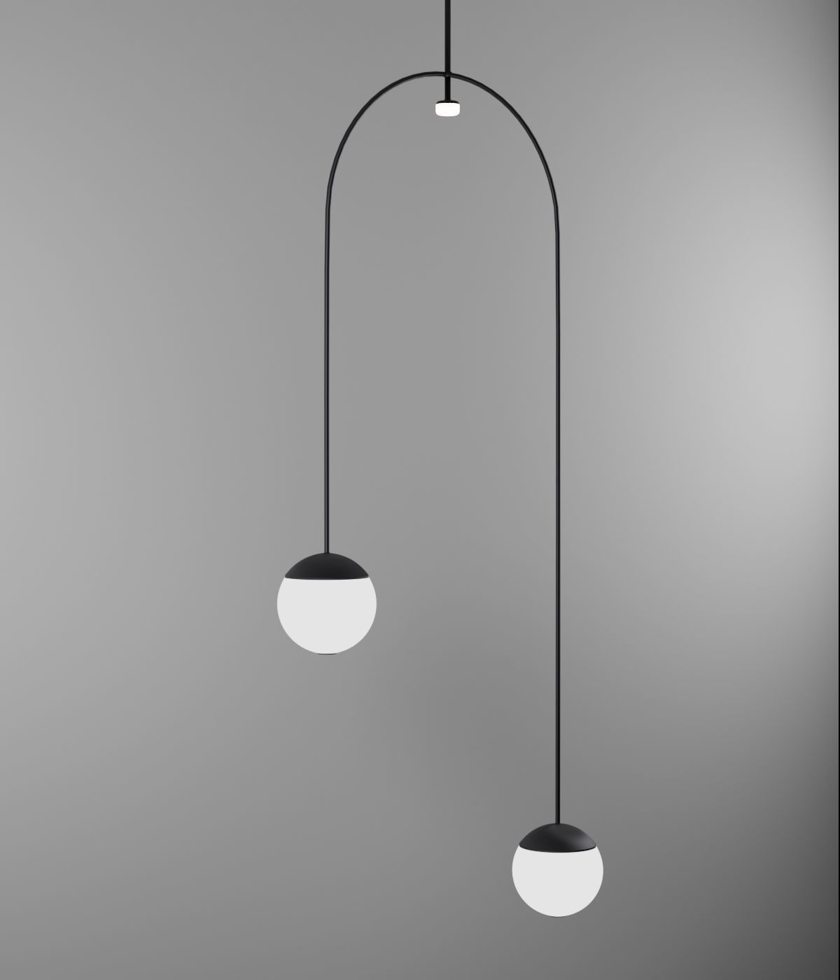 Ultra modern lamp 3D model_3
