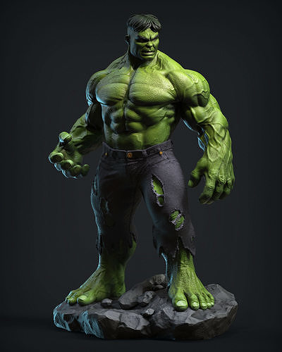 Incredible Hulk 3D print model