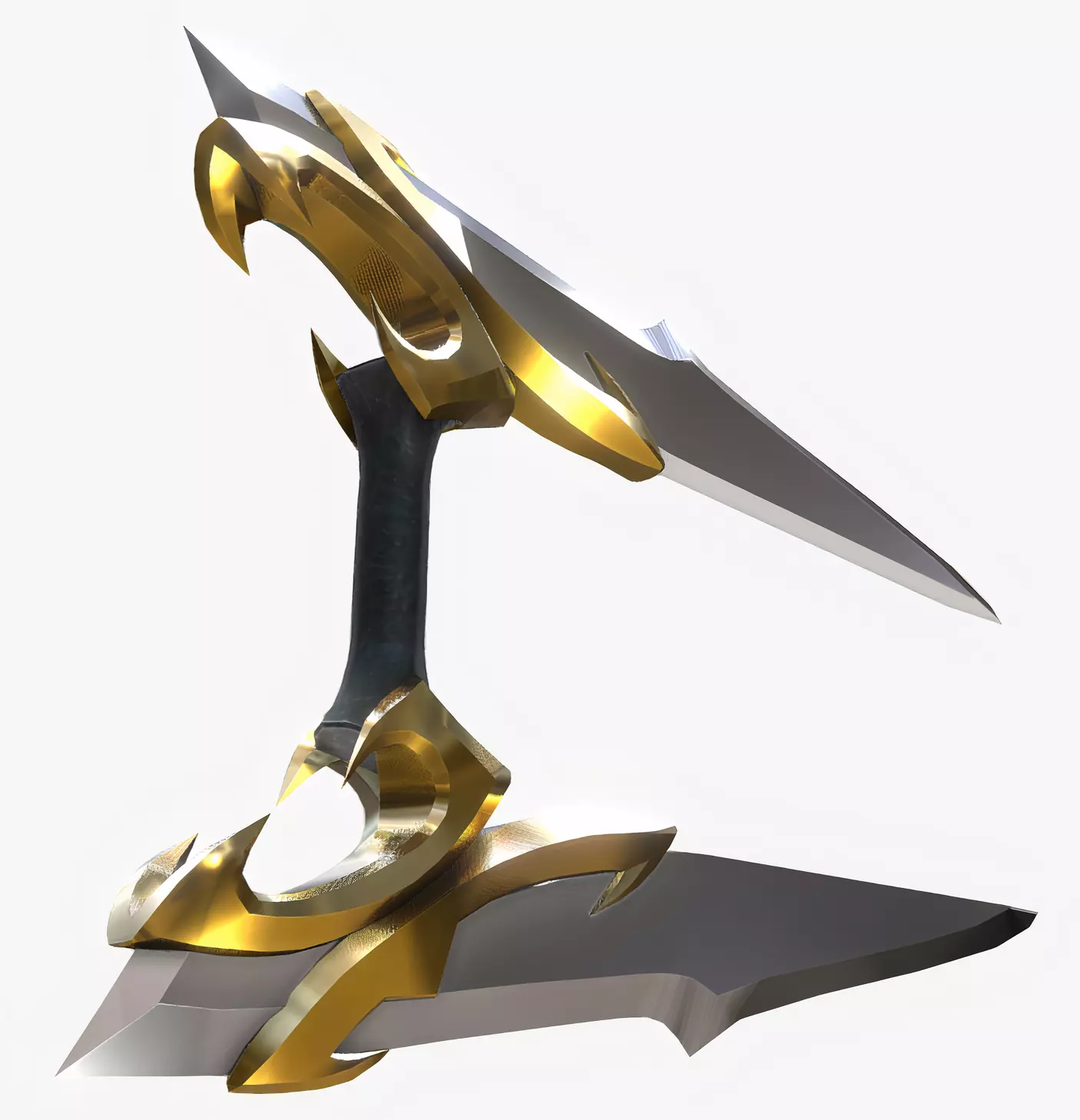 Katar sword Low-poly 3D model