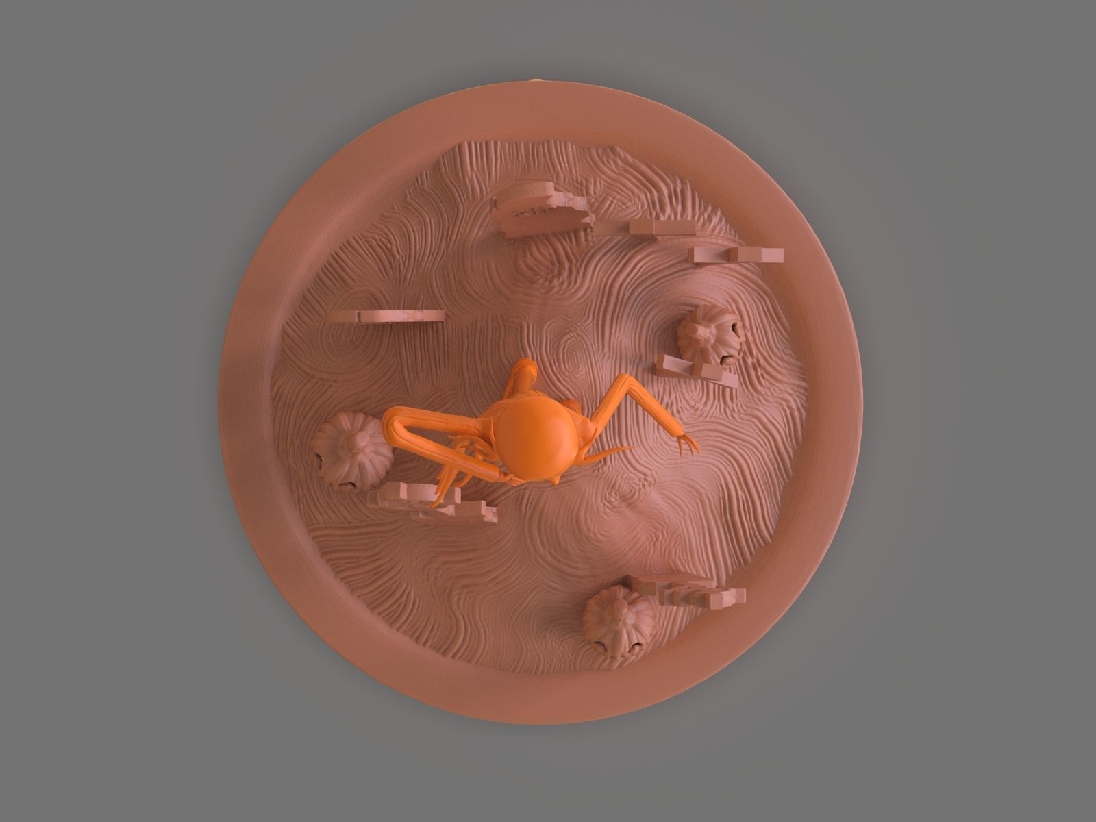 Jack Skelligton Sculpture 3D print model_9