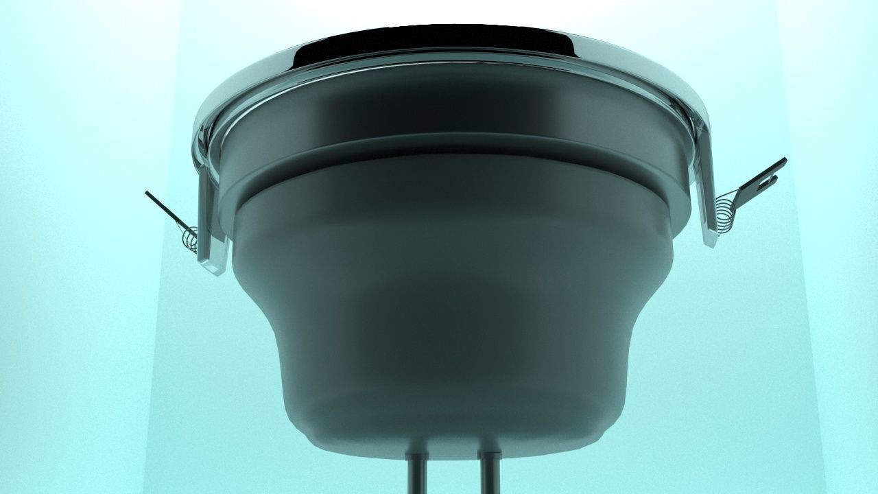 Halogen Lamp-Light Bulb 3D model_1