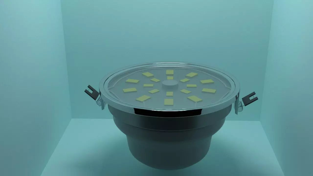 Halogen Lamp-Light Bulb 3D model_0