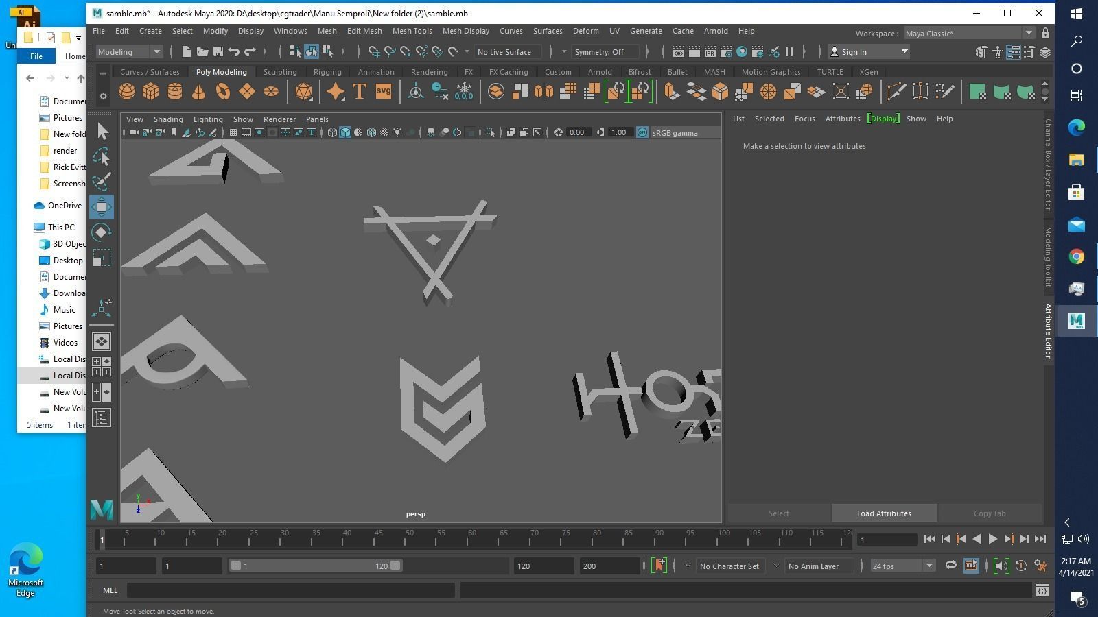 horizon zero dawn and symbol 3D print model_5