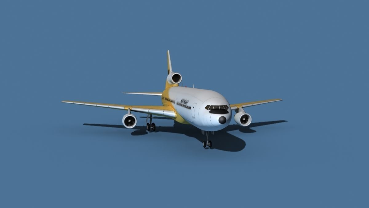 Lockheed L-1011-50 Northeast 3D model_2