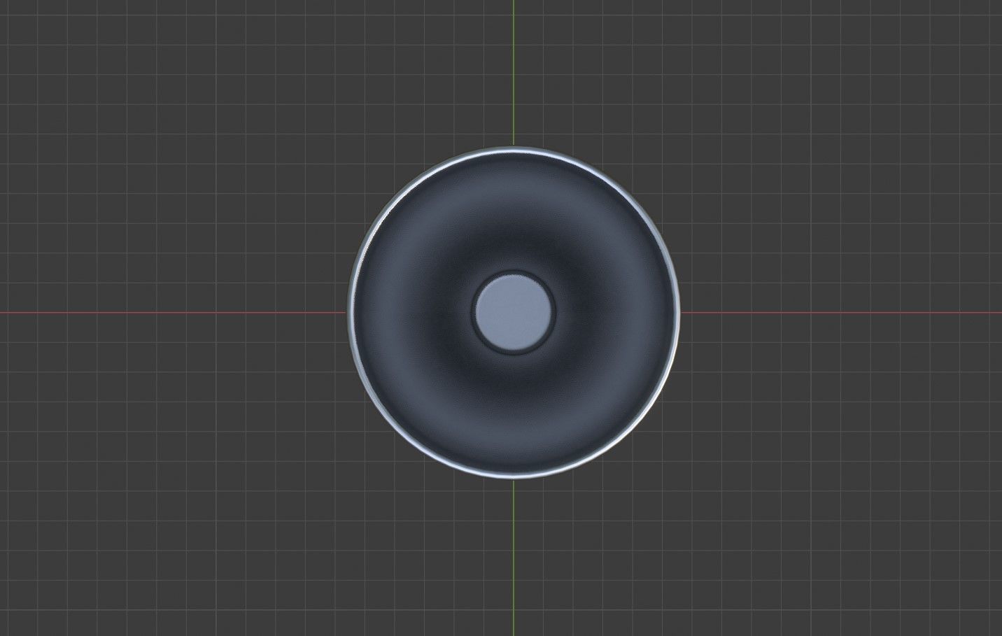 Silver Chalice Low-poly 3D model_7