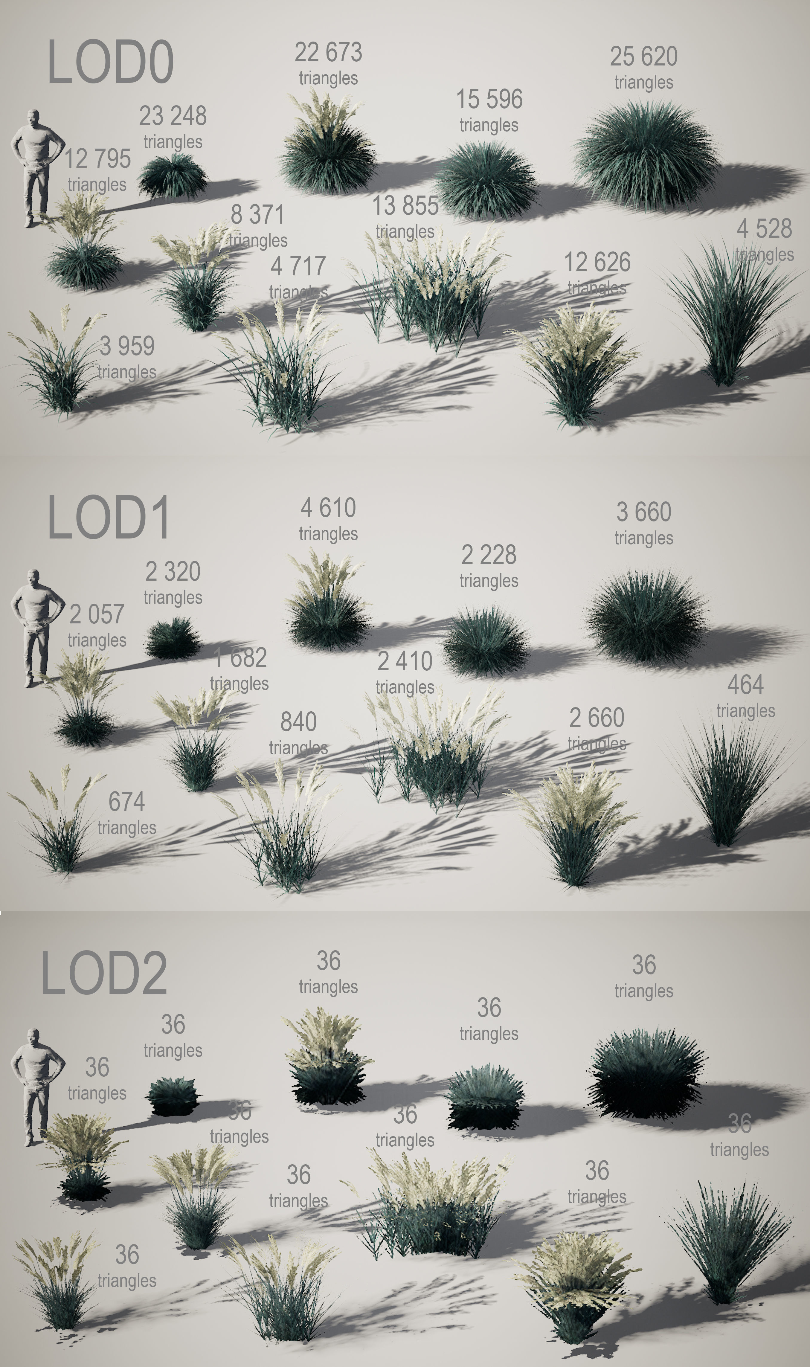 YarovoiPlantsPack plants and grasses Low-poly 3D model_20