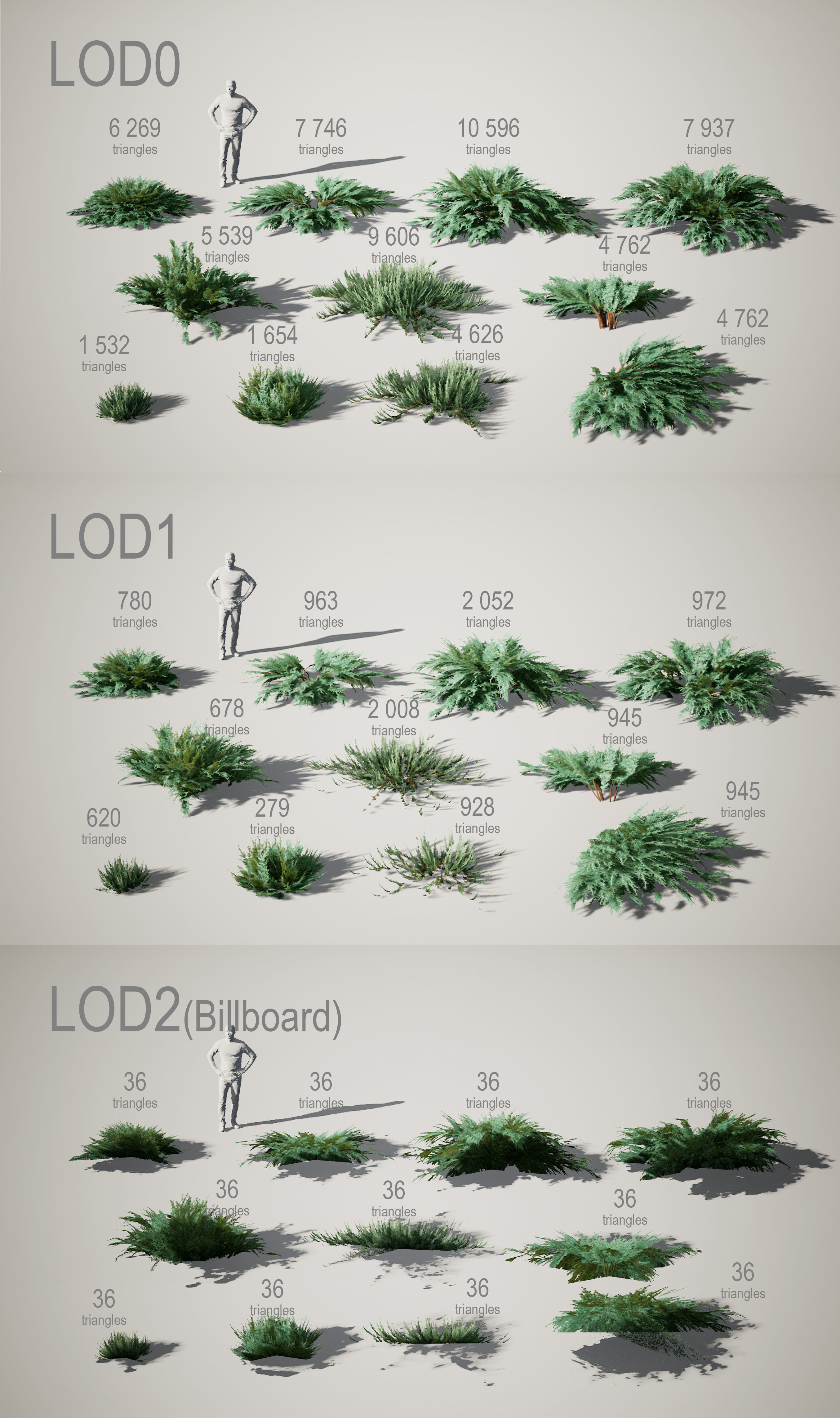 YarovoiPlantsPack plants and grasses Low-poly 3D model_9