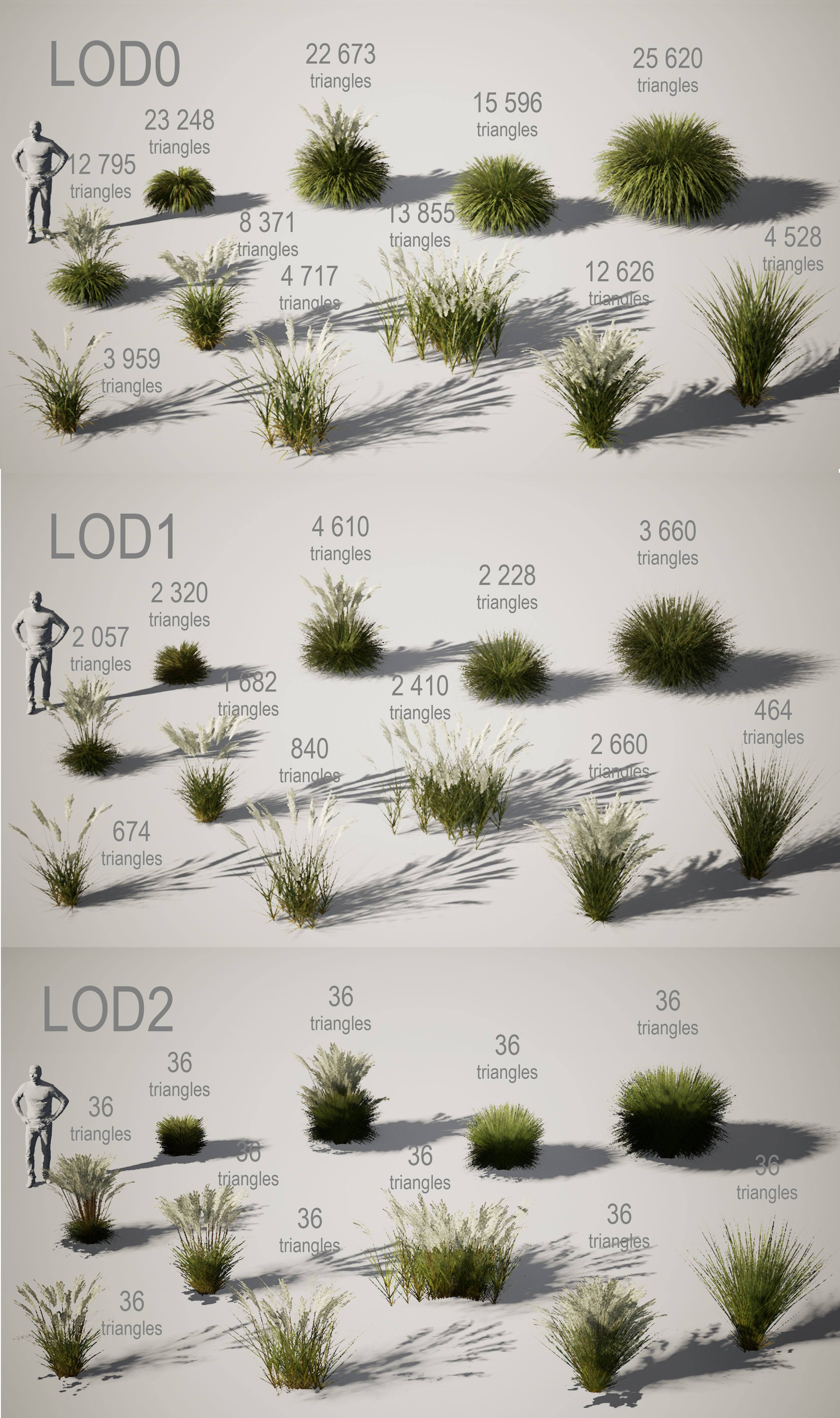 YarovoiPlantsPack plants and grasses Low-poly 3D model_16