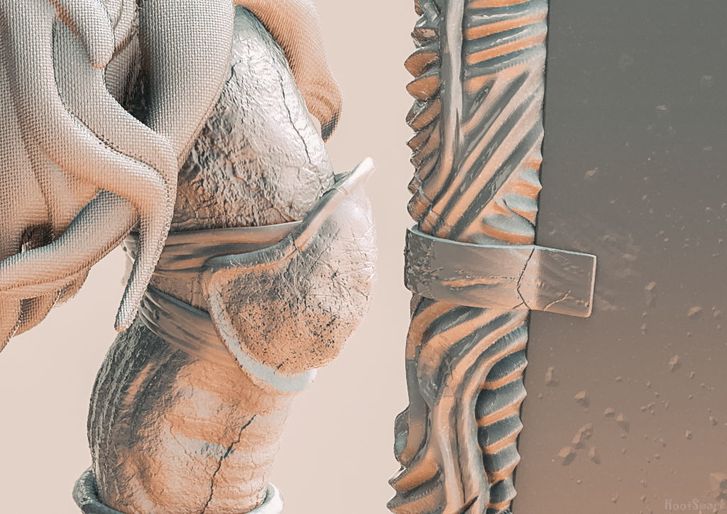 Yhorm the Giant Statue 3D print model_6