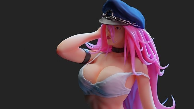POISON FAN ART 3D print model
