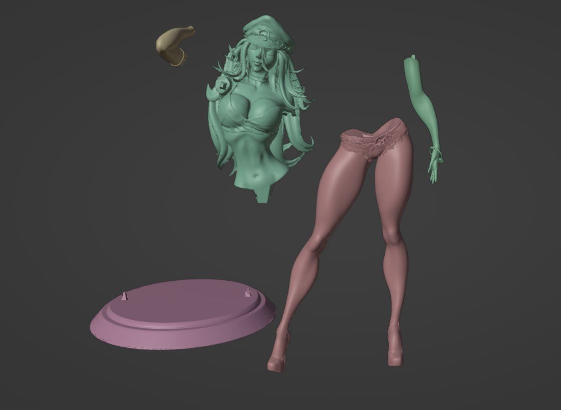 POISON FAN ART 3D print model_15