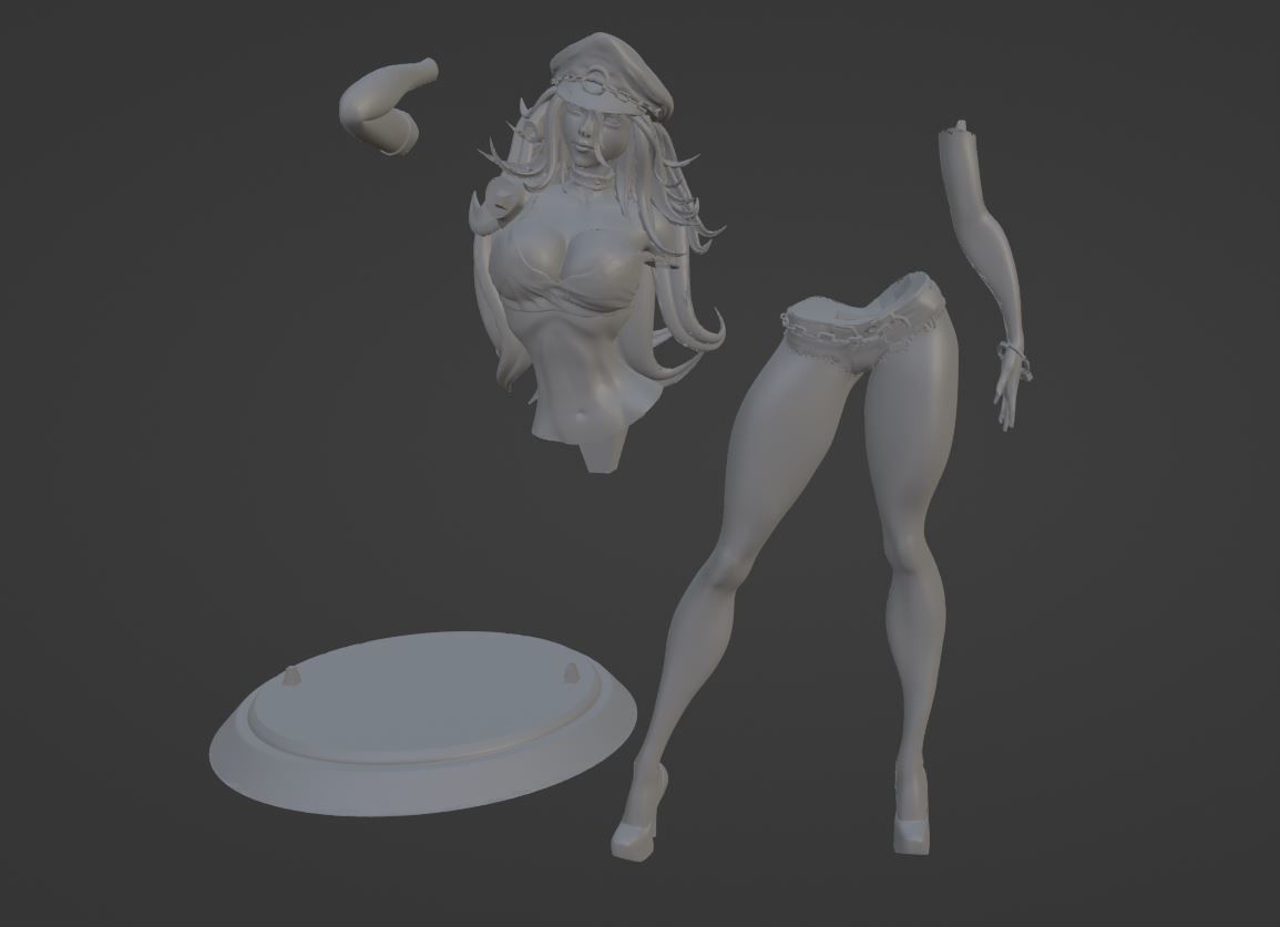POISON FAN ART 3D print model_14