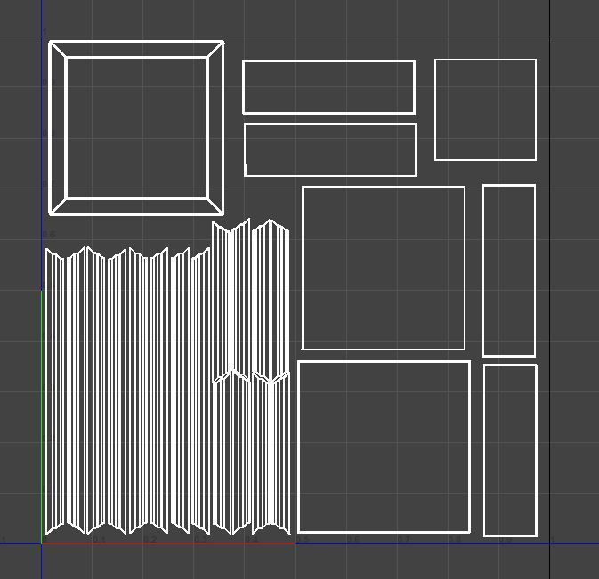 Advertising stand display Billboard 15 Low-poly 3D model_17