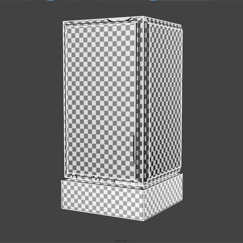 Advertising stand display Billboard 15 Low-poly 3D model_15