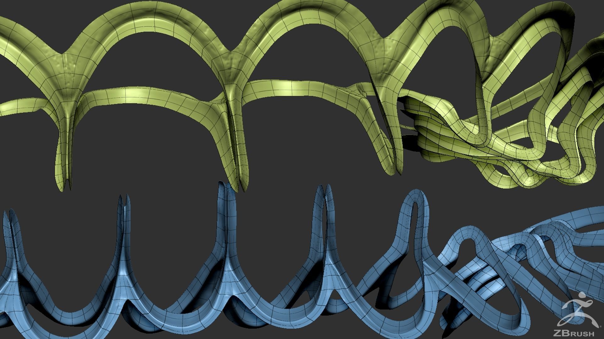 High Poly Mouth with teeth and gums 3D model_10