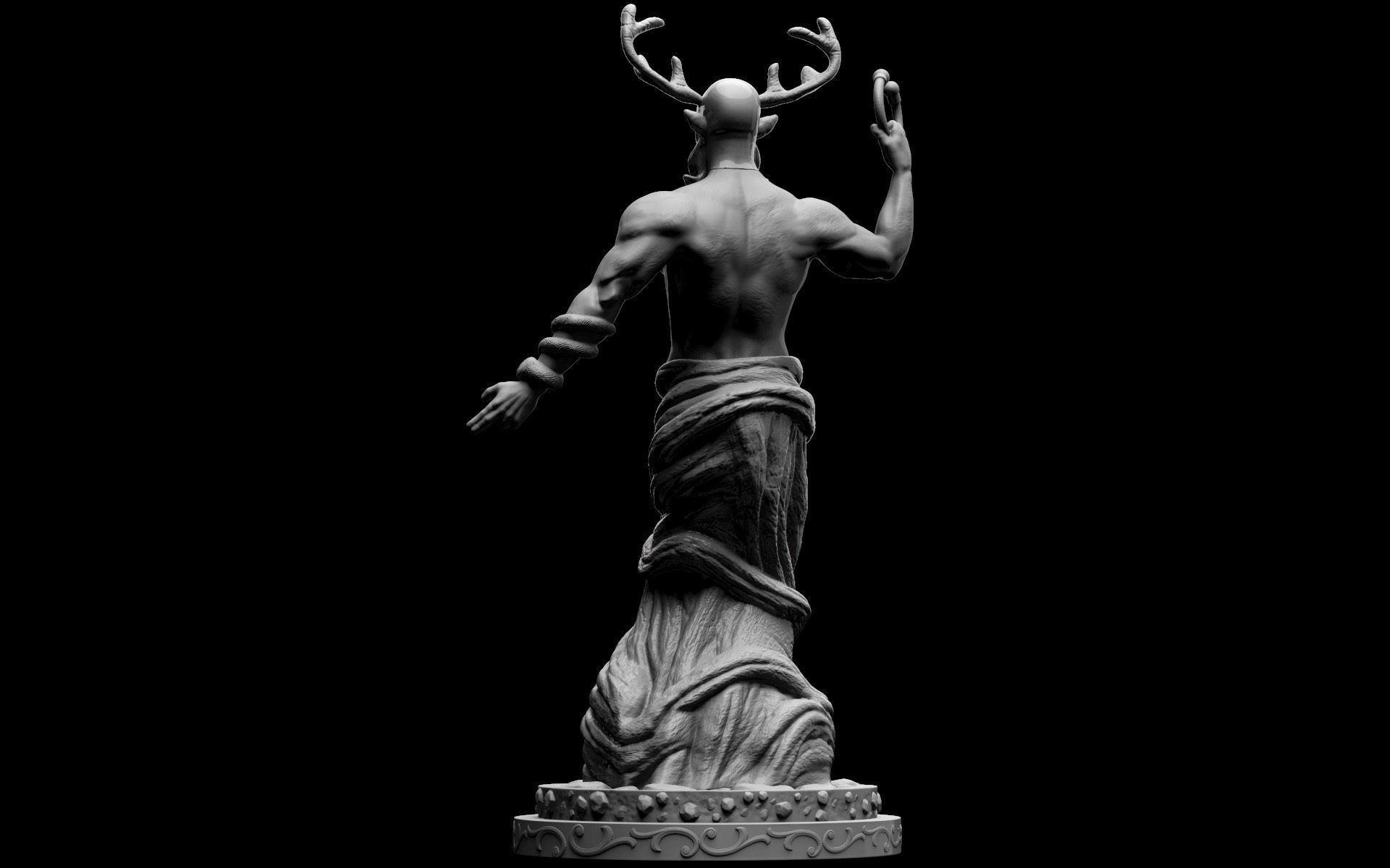 Cernunnos 3D print model_13