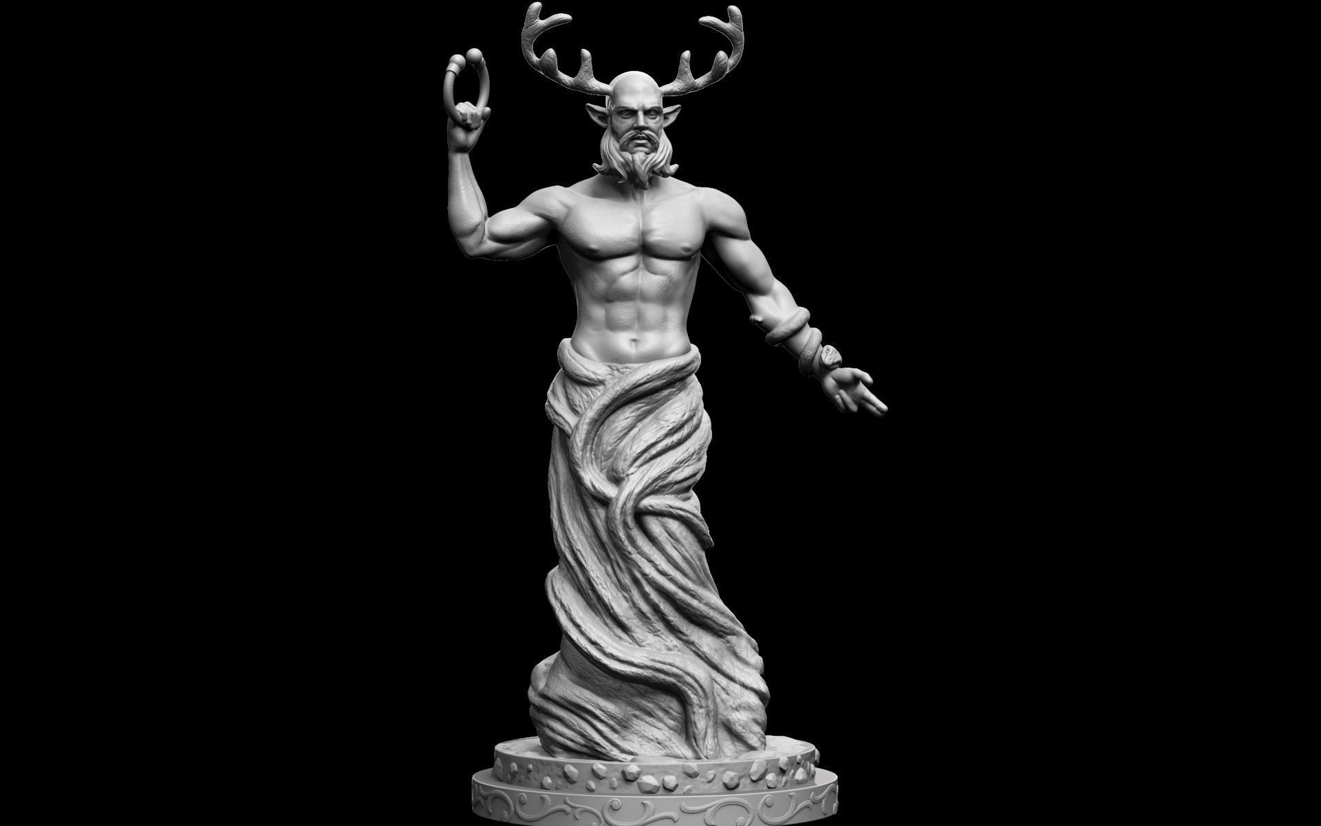 Cernunnos 3D print model_12