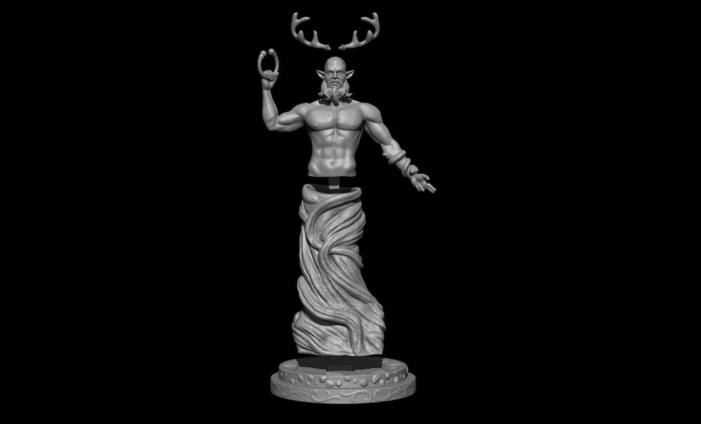 Cernunnos 3D print model_11