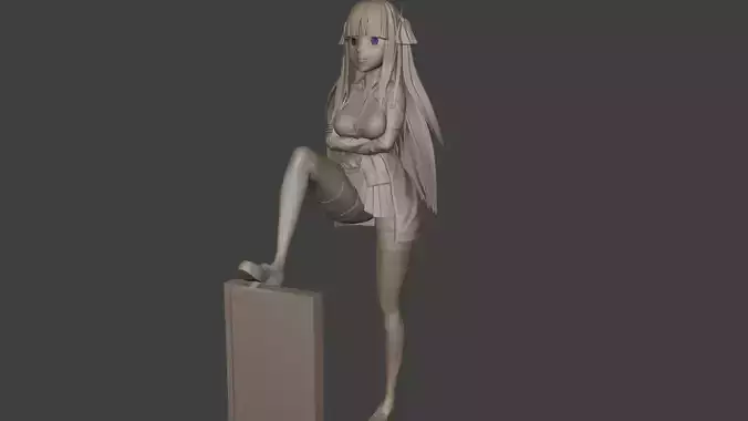 Nakano Nino Figurine 3D print model