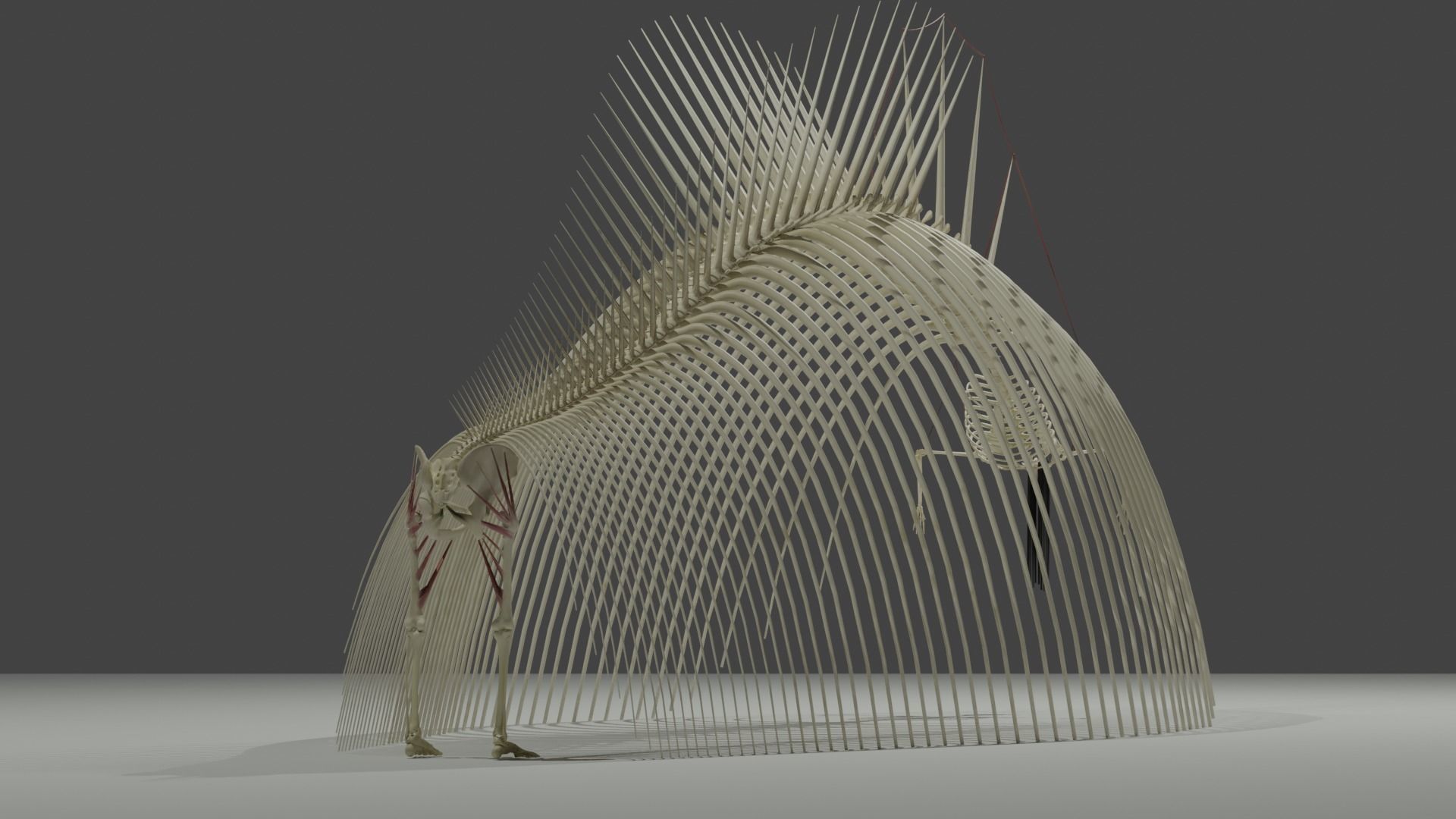 Eren Founding Titan 3D Model - Attack on Titan 3D model_5