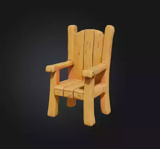 Cartoon Wooden Chair