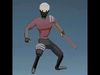 Generic Ninja Low Poly Rigged Low-poly 3D model_1