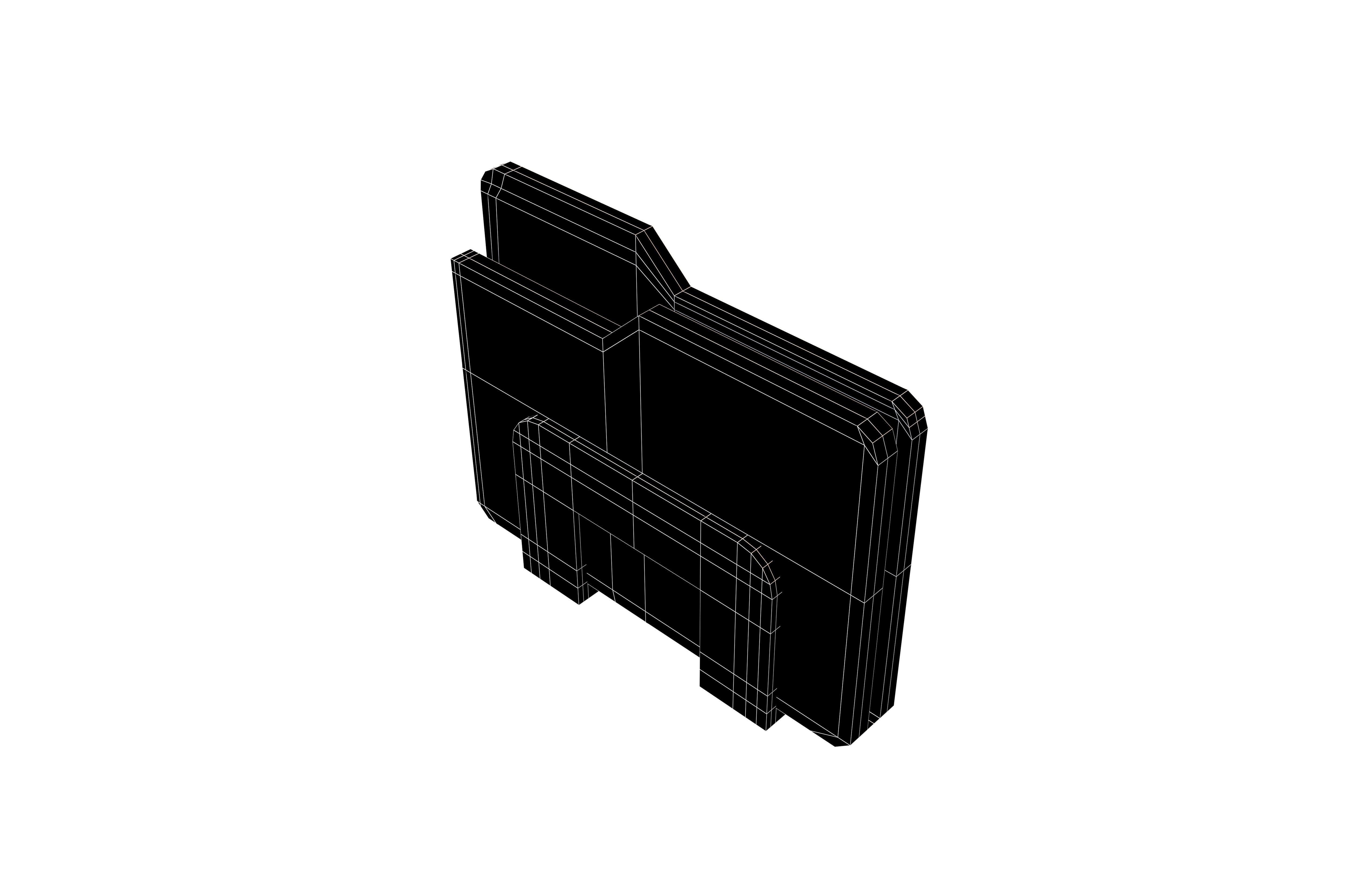 File Icon v1 001 Low-poly 3D model_7