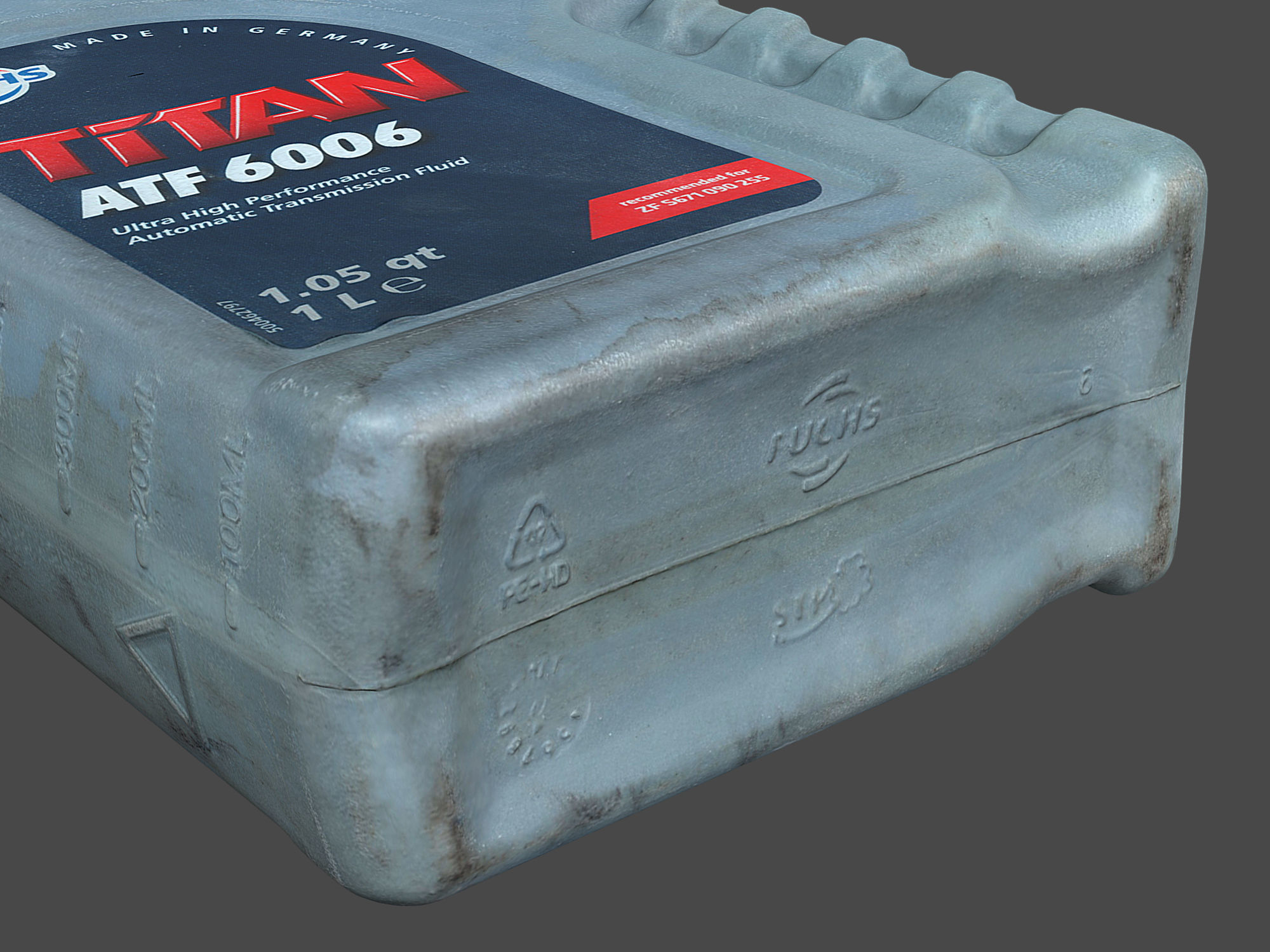 Transmission Fluid Bottle 3D model_14