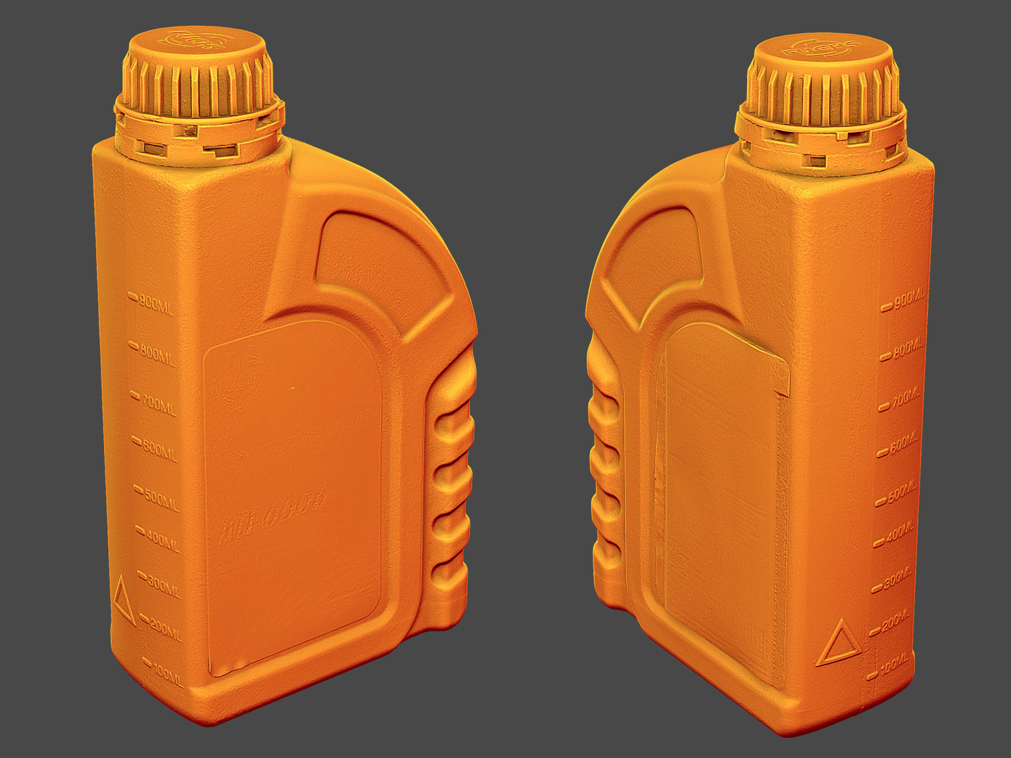 Transmission Fluid Bottle 3D model_5