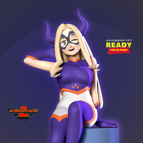 Mt Lady - My hero academia Fanart 3D print model