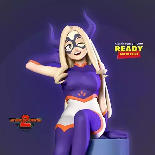 Mt Lady - My hero academia Fanart 3D print model