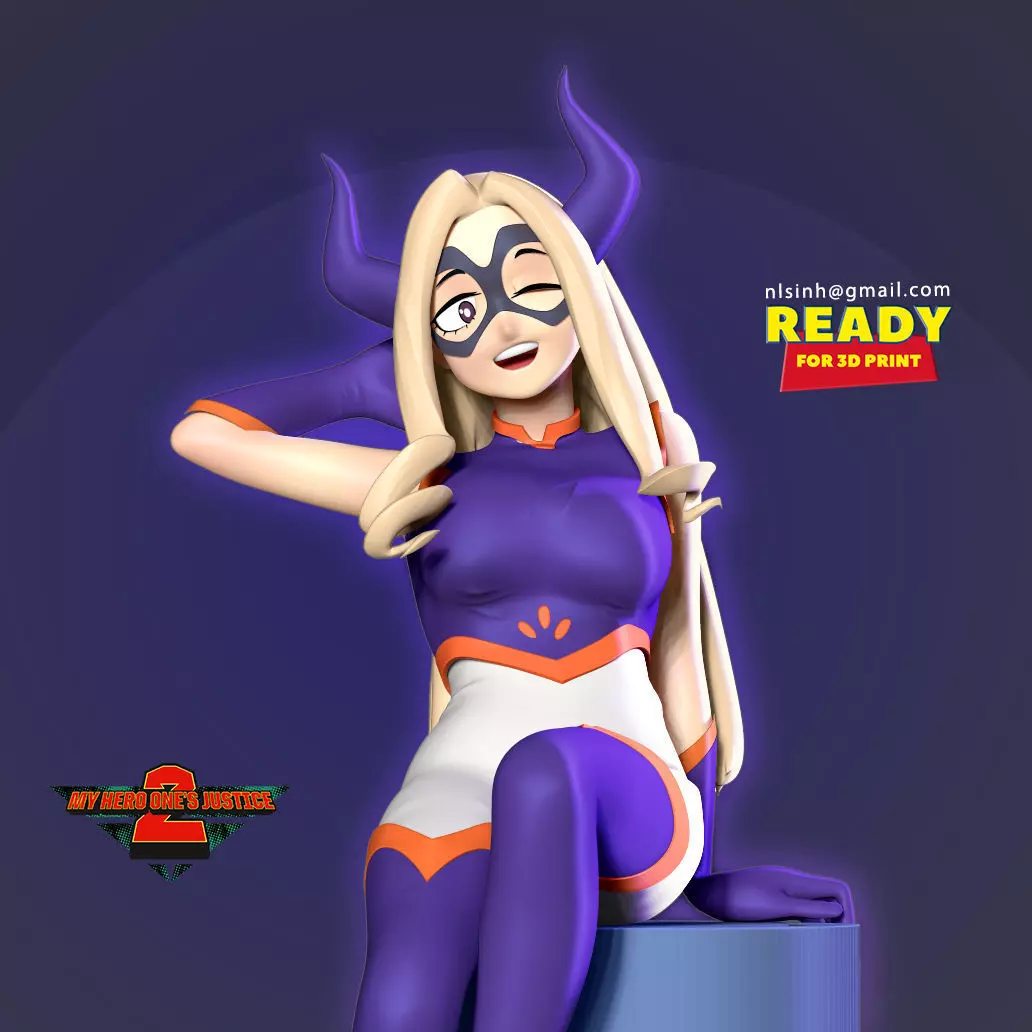 Mt Lady - My hero academia Fanart 3D print model_0
