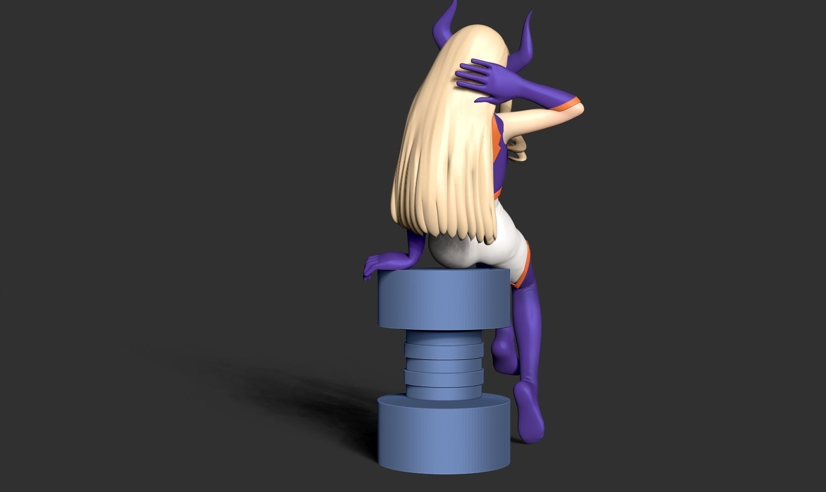 Mt Lady - My hero academia Fanart 3D print model_17