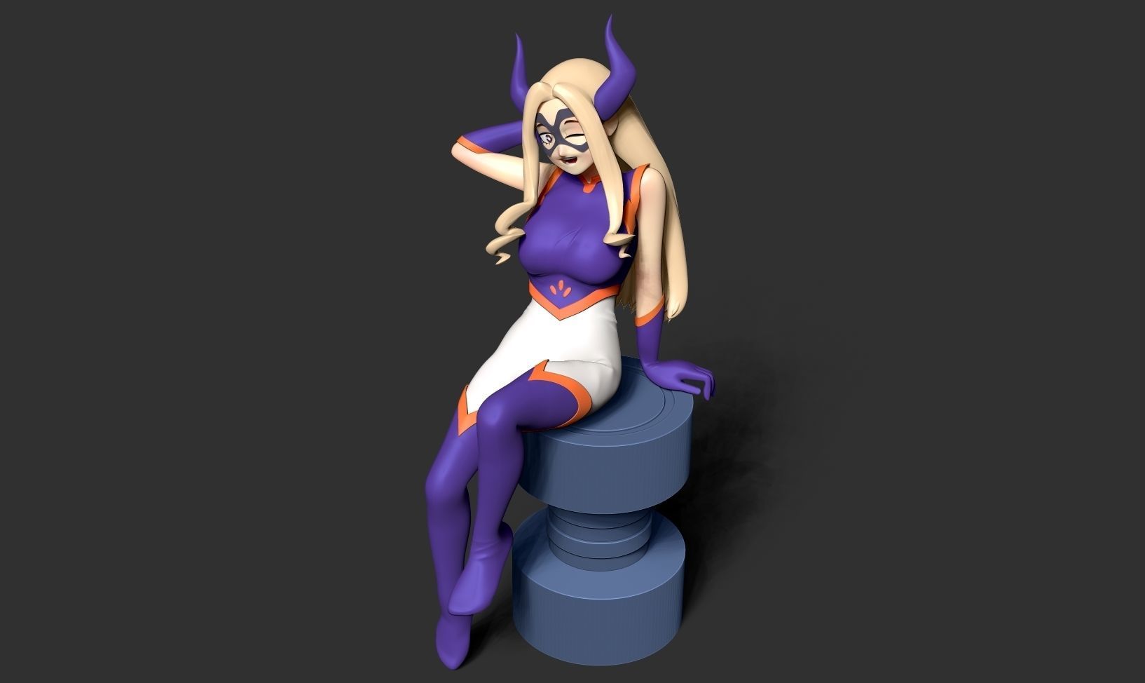 Mt Lady - My hero academia Fanart 3D print model_15