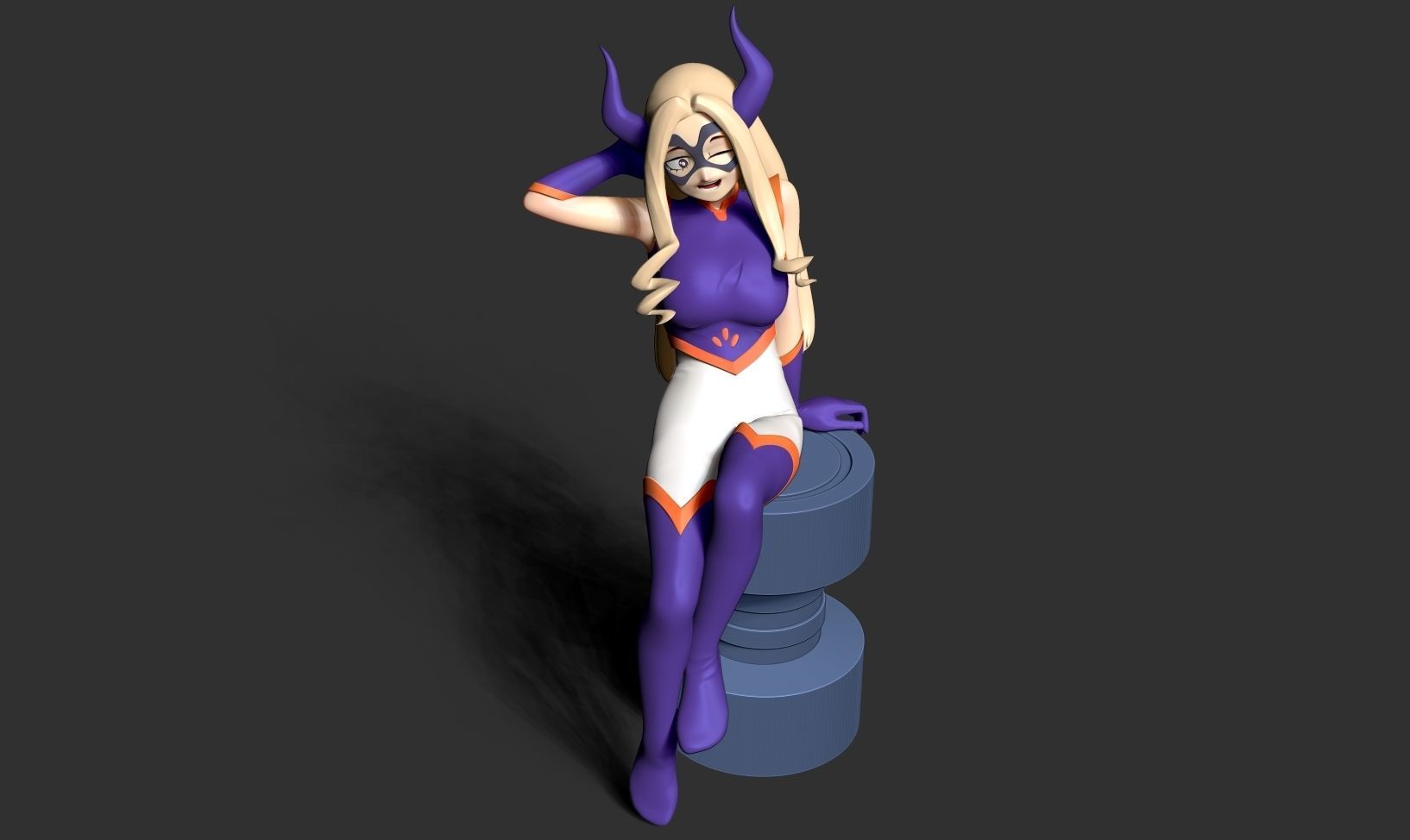 Mt Lady - My hero academia Fanart 3D print model_13