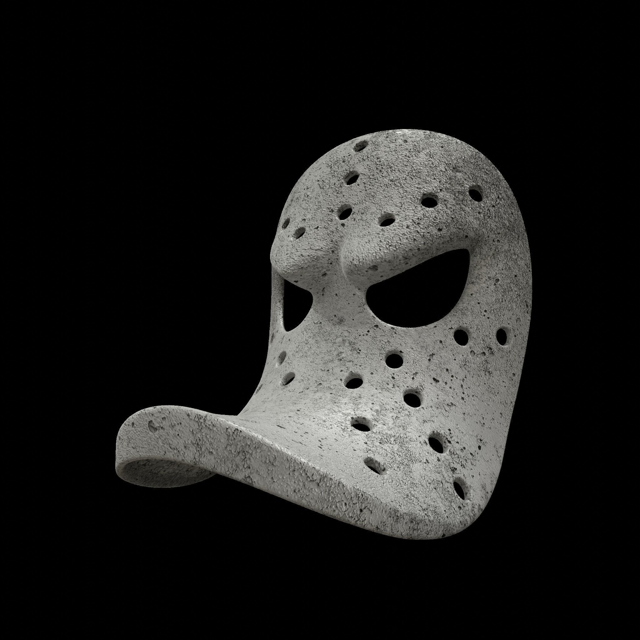Duck mask 3D print model_8